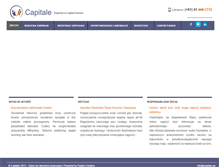Tablet Screenshot of capitale.pe